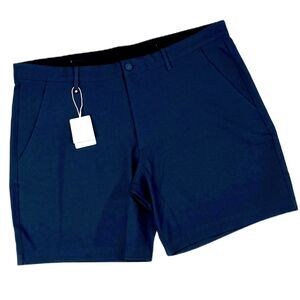 Ben Sherman Men's Golf 4-Way Stretch Tech Shorts Navy Sea 42 NWT